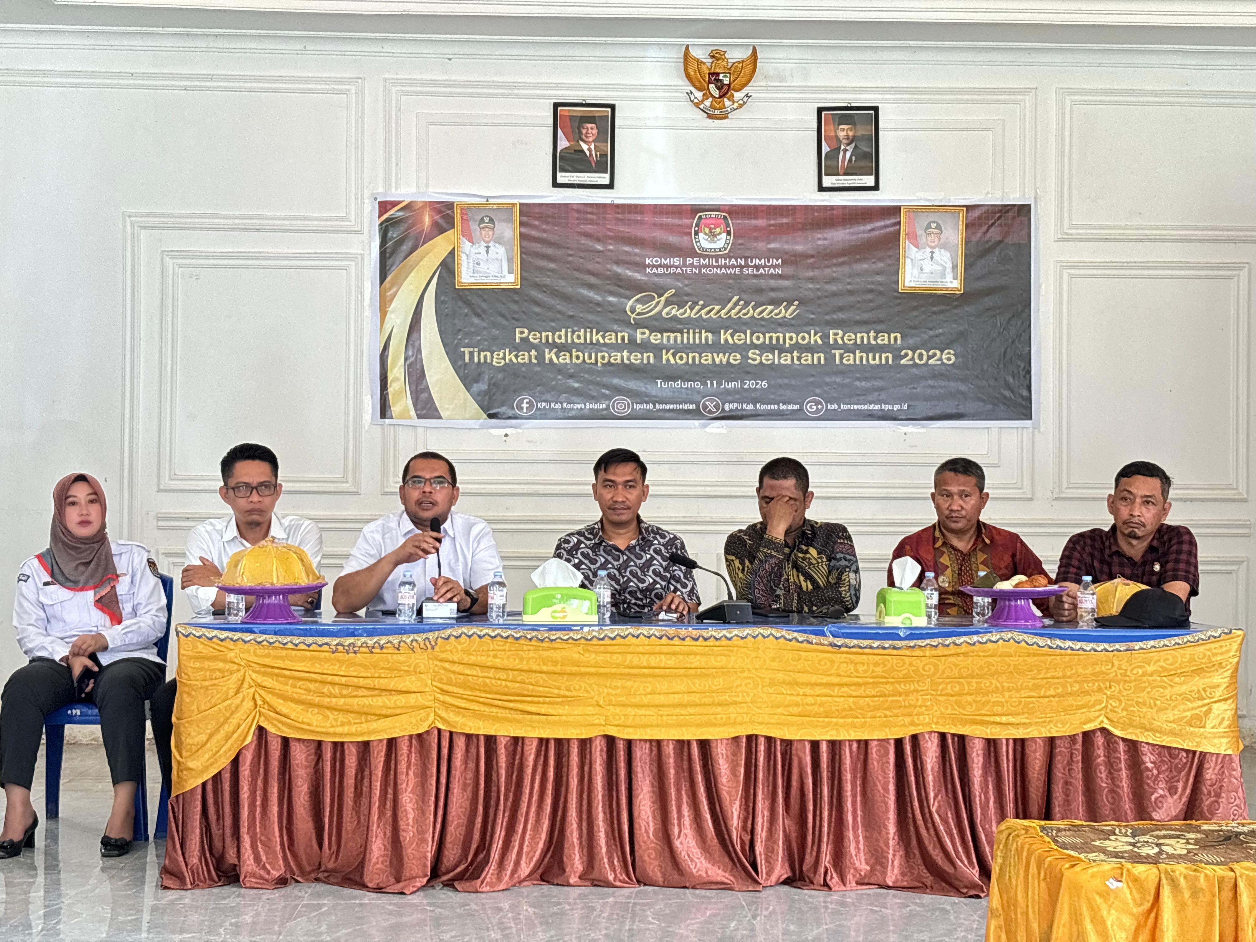 Sosialisasi Pendidikan Kelompok Rentan