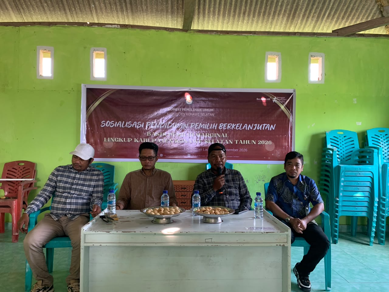 Sosialisasi Pendidikan Pemilih Berkelanjutan Basis Pemilih Marginal